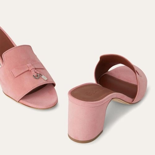 Loro Piana Summer Charms Sandal Pink