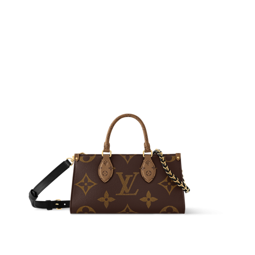 LOUIS VUITTON OnTheGo East West Chain-Brown