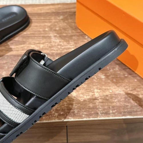 Chypre Black & Grey sandal