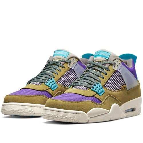 Union LA x Air Jordan 4 Retro Desert Moss.