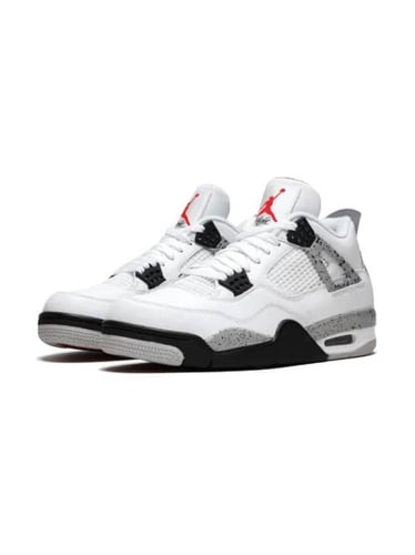 Air jordan 4 white black grey