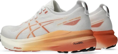 Asics Gel-Kayano 31 White/Faded Orange