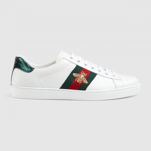 GUCCI white Low-Top Sneakers