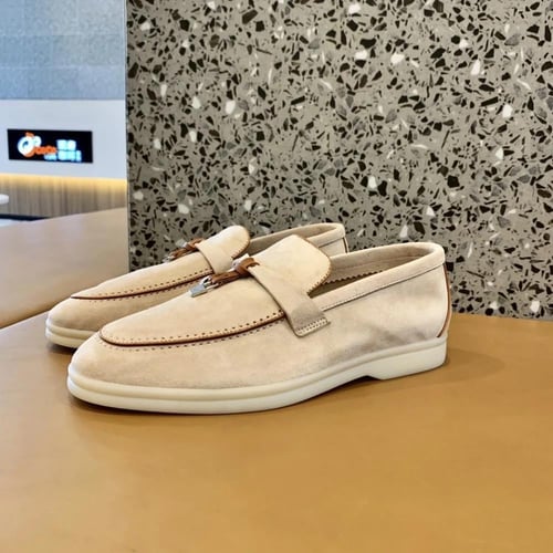 Loro piana beige shoes