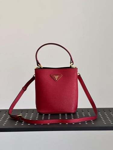 Prada Small bucket bag-Red