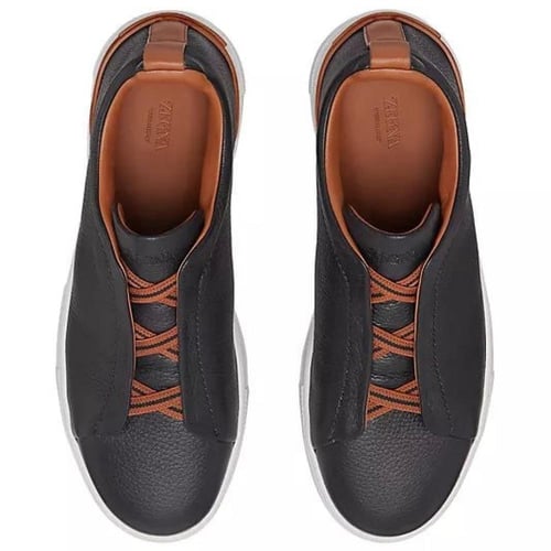 Zegna Black & light brown