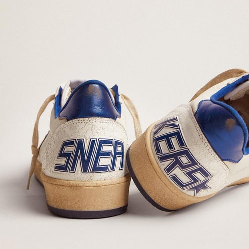 Golden Goose Super-Star sneakers Beige & Blue