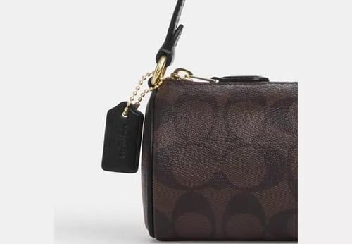 COACH Nolita Barrel Bag- Brown/Black