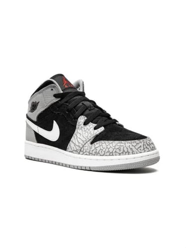 Nike Air Jordan 1 Mid Black/Grey