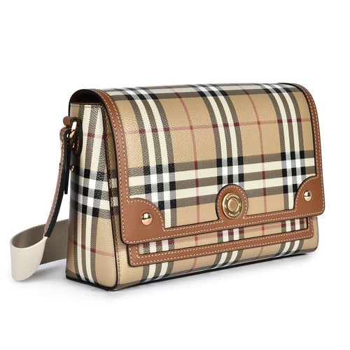 Burberry Check Note Cross-Body Bag