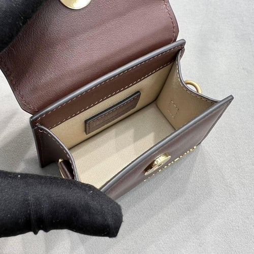 JACQUEMUS Mini Le Chiquito Bag-Brown