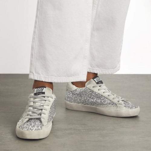 Golden Goose Super-Star sneakers Silver