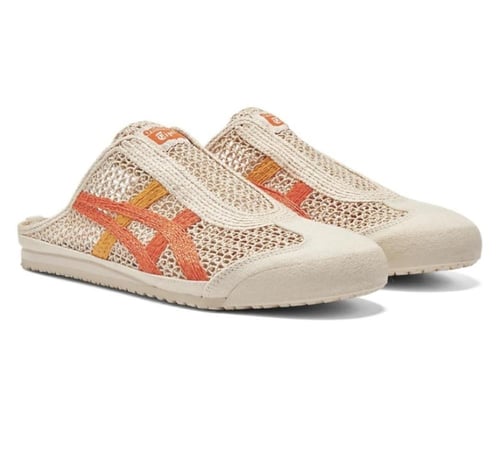 Onitsuka Tiger MEXICO 66 SABOT white orange