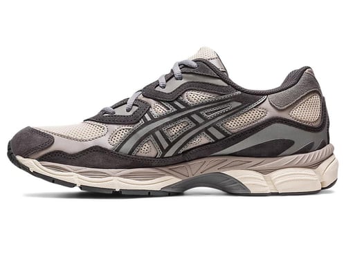‏ASICS GeL NYC Oatmeal Obsidian Grey
