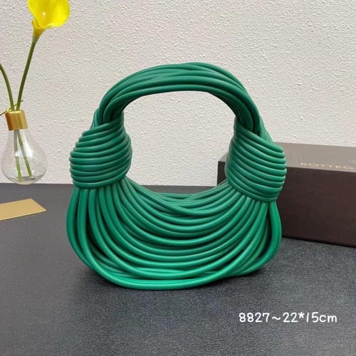 Bottega Double Knot Bag-Green