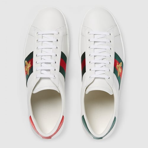 GUCCI white Low-Top Sneakers