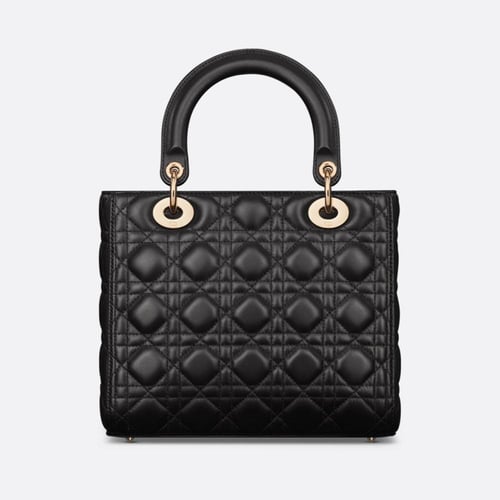 Medum Lady Dior Bag Black