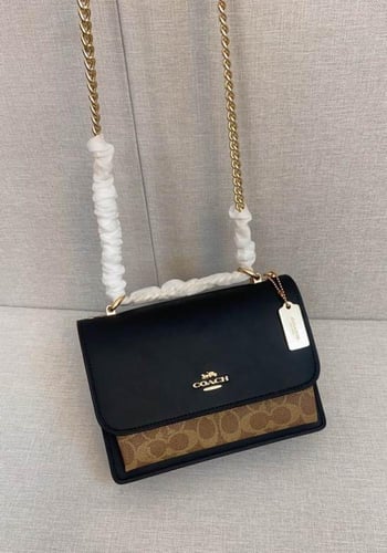 COACH Klare Bag- Black /Beige