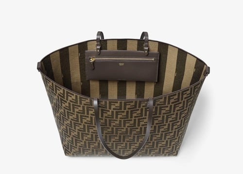 Fendi Fendigraphy Mini bag - Brown
