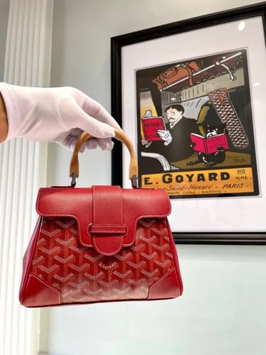 Goyard Saïgon Souple Mini Bag -RED