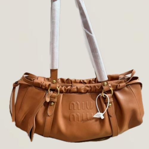 MIU MIU Joie Nappa Leather Shoulder Bag Strap