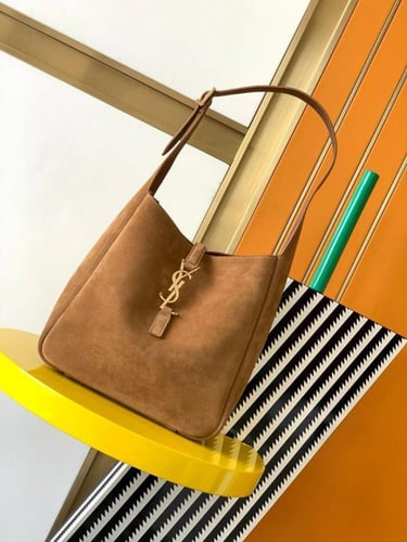 SAINTLAURENT Le 5 à 7 Bag-CARAMEL COGNAC