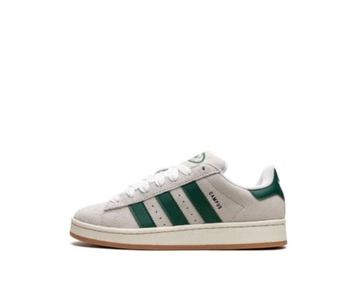 adidas Campus 00s Crystal White Dark Green