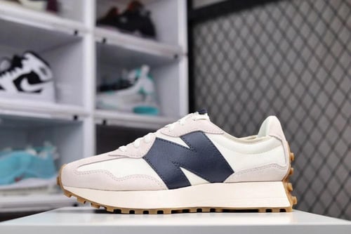 New Balance 327 white navy
