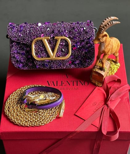 Valentino Garavani Bag-Purple