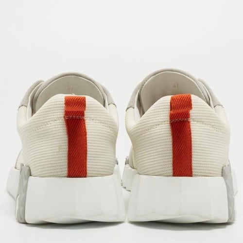 Hermès Beige and gray Bouncing sneaker