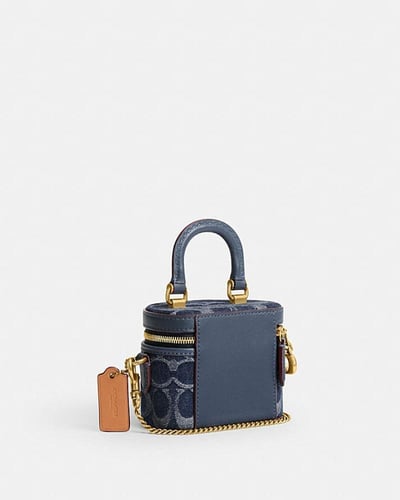 COACH Trail Crossbody 12 In Signature Denim- Navy...