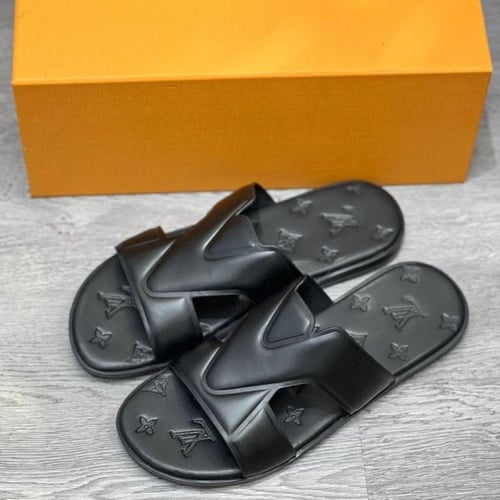 Louis vuitton oasis mule Black