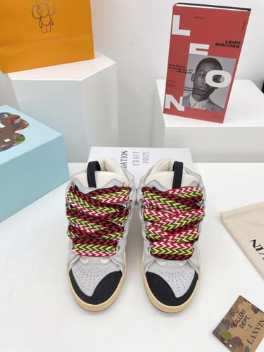 Lanvin Curb lace-up sneakers