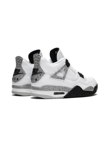 Air jordan 4 white black grey
