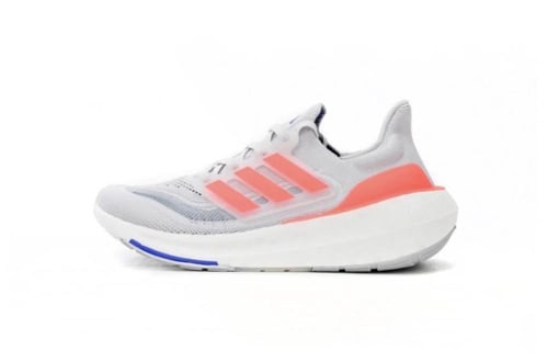 adidas Ultra Boost 23 white orange blue