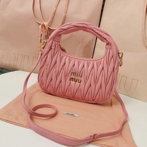 Miu Miu mini Wander matelassé shoulder bag
