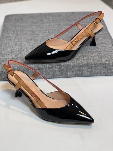 Luis votoon Slingback Sandals black