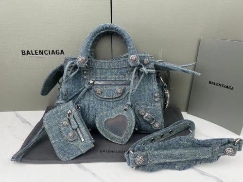 Balenciaga jeans bag
