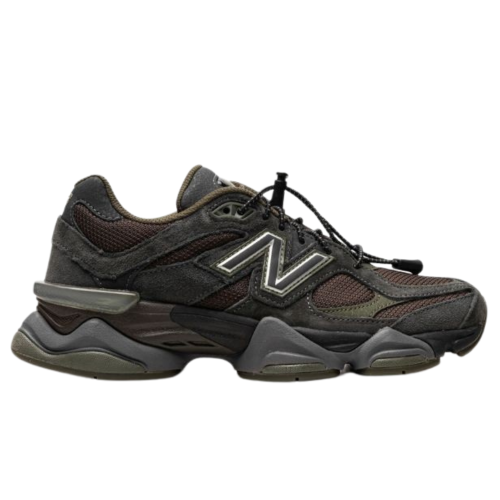 New Balance 9060 "Blacktop/Dark Moss/Black" sneake...