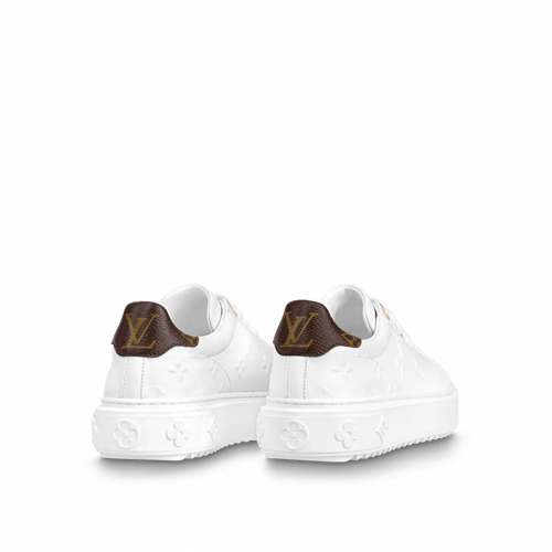 LOUIS VUITTON Time Out Sneakers White Monogram