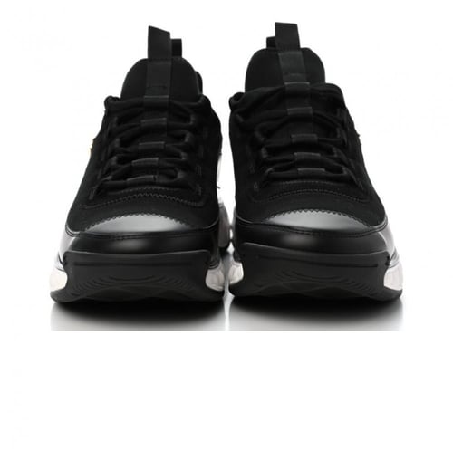 Chanel Black shoes - Nylon And Suede CC Low Top Sn...