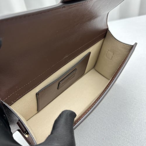 JACQUEMUS Le Grand Bambino Bag-Brown