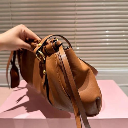 MIU MIU Joie Nappa Leather Shoulder Bag Strap
