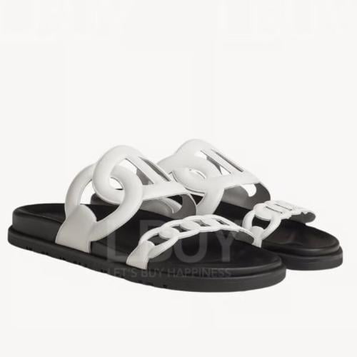Hermes Extra sandal White