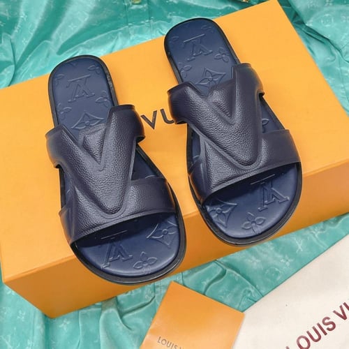 Louis vuitton oasis mule Navy Blue