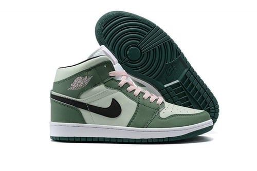 Air jordan 1 Mid Dutch Green