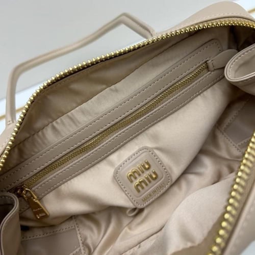 MIU MIU Beau Shoulder Bag in Leather