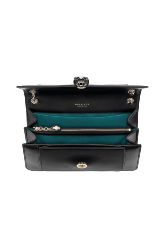 Bvlgari Serpenti Forever Calf Leather -BLACK