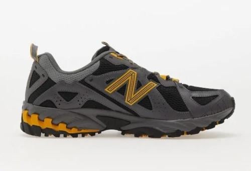 New Balance 610 Black/Grey/Yellow'