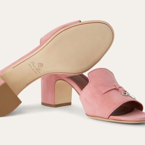 Loro Piana Summer Charms Sandal Pink